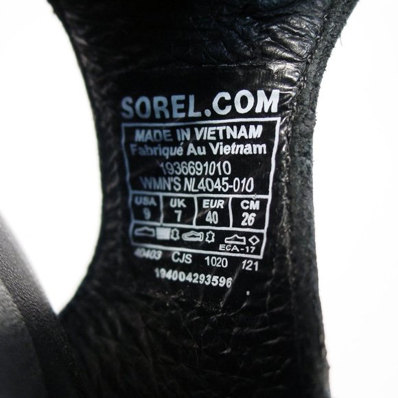 ANTHROPOLOGIE SOREL Ella II Leather Chevron Jute Espadrille Sandals Women's 9 - Picture 8 of 10